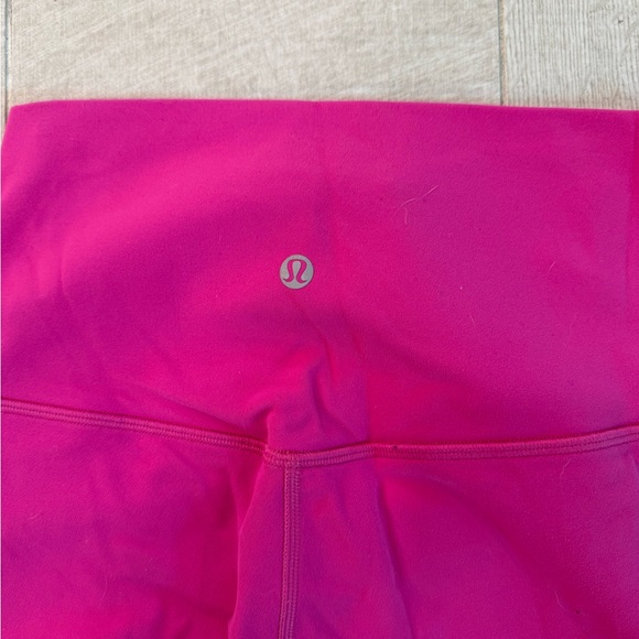 Lululemon align hot pink size 6 - Picture 3 of 4
